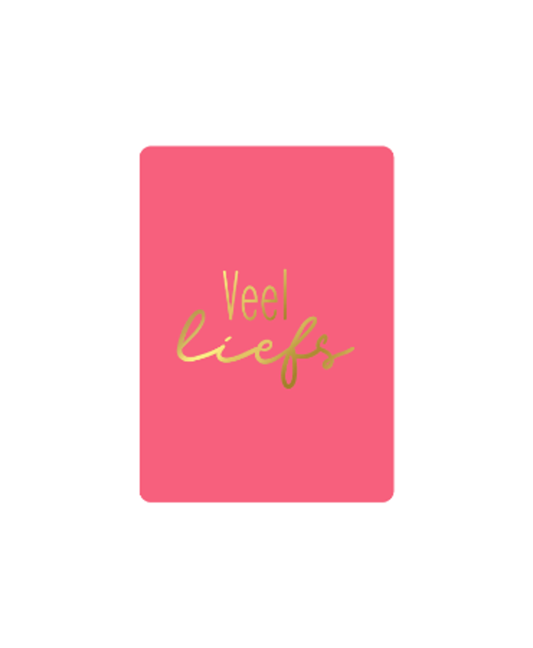 Cadeau Kaartje | Veel liefs