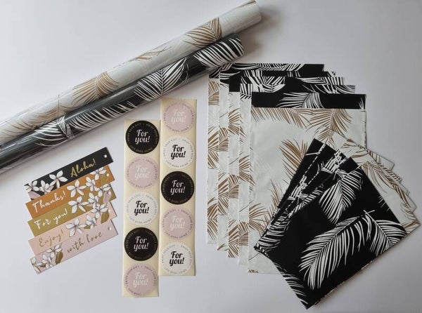Cadeau Set | Summer Party | Palm Leaves