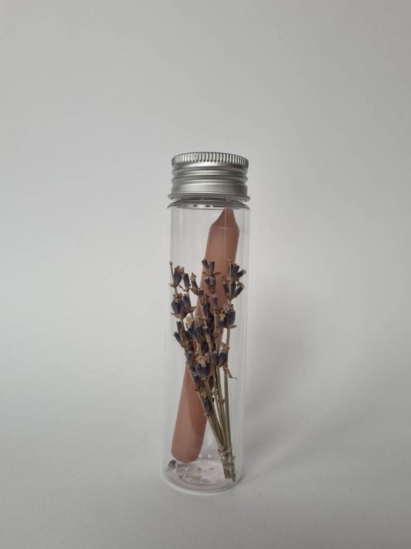 Tube | Candle & Flowers
