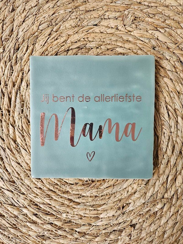 Tegeltje | Jij bent de allerliefste mama ♡ | Jade | Rosegold