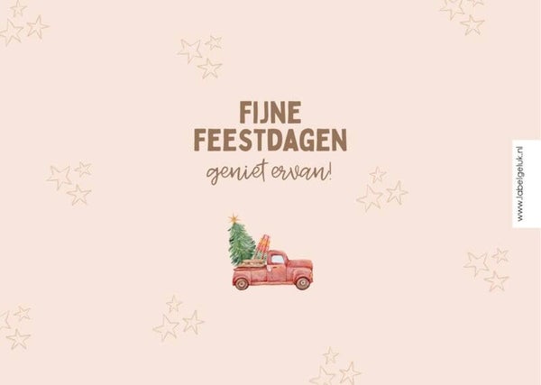 Chocolade wikkel | Fijne feestdagen. Geniet ervan!