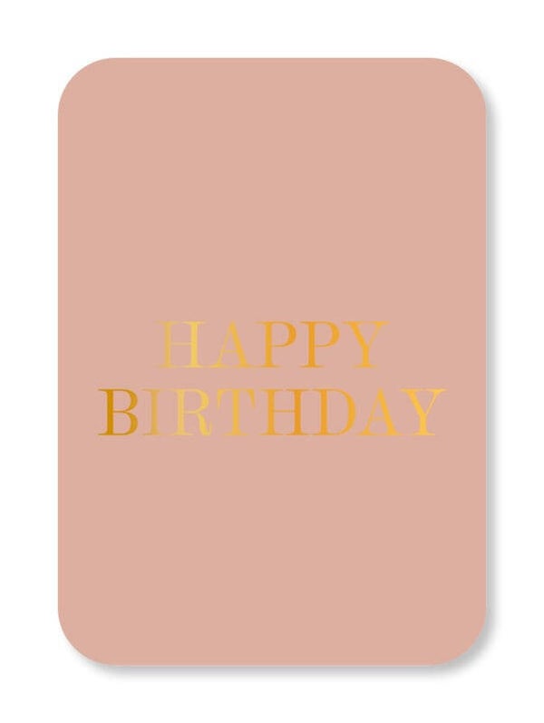 Cadeau Kaartje | Happy Birthday