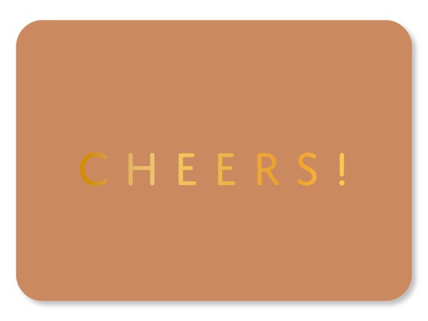 Ansichtkaart  | Cheers! | Liggend