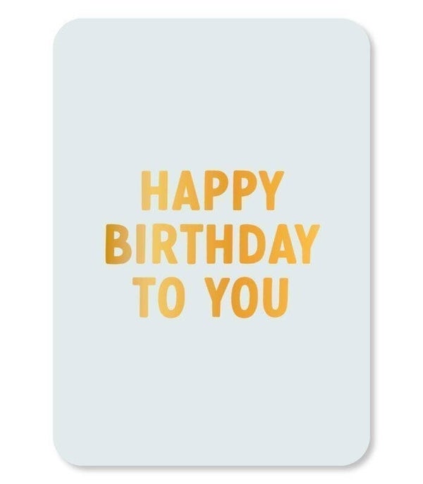 Ansichtkaart  | Happy Birthday to you