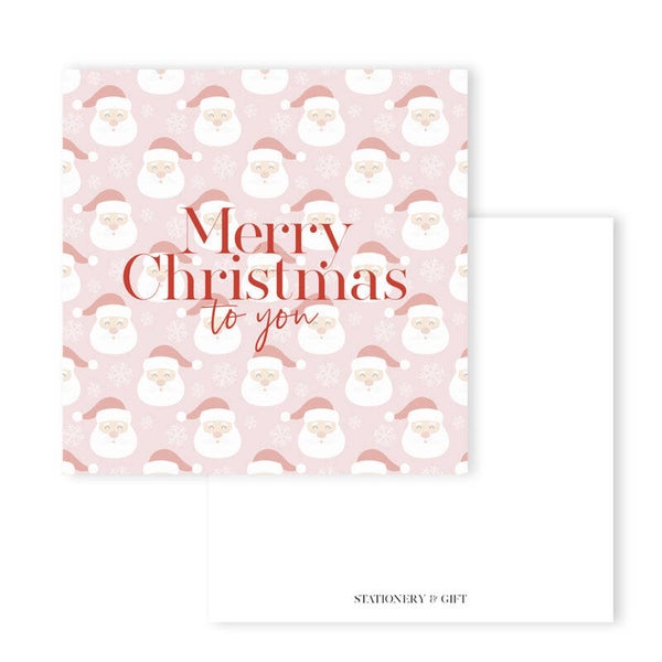 Kaart Vierkant | Merry Christmas to you
