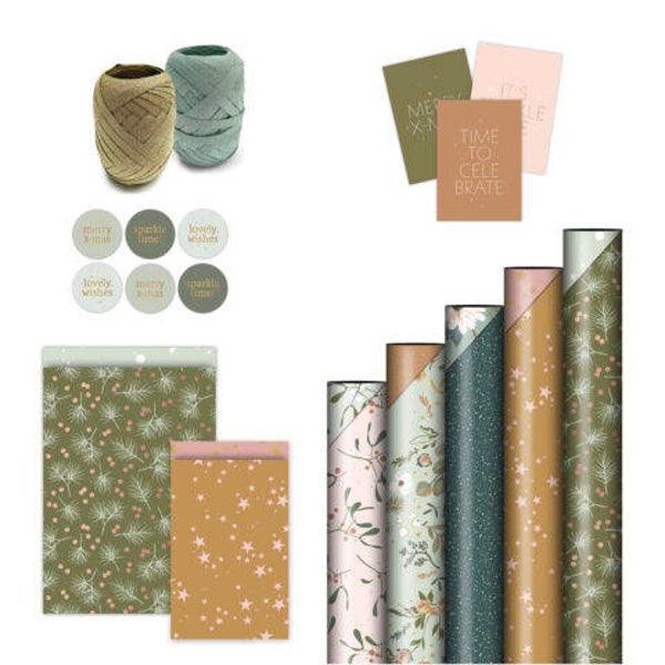 Cadeaupapier Set | Comfort & Joy | Classic