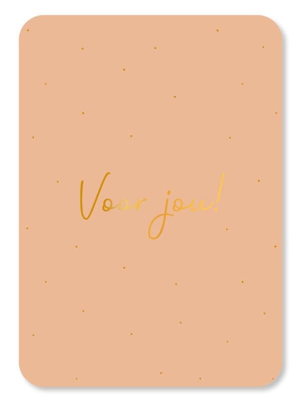 Ansichtkaart | Voor jou