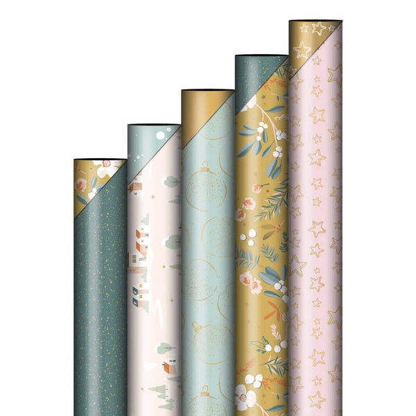 Cadeaupapier Set | Cozy Little Christmas | Nostalgic