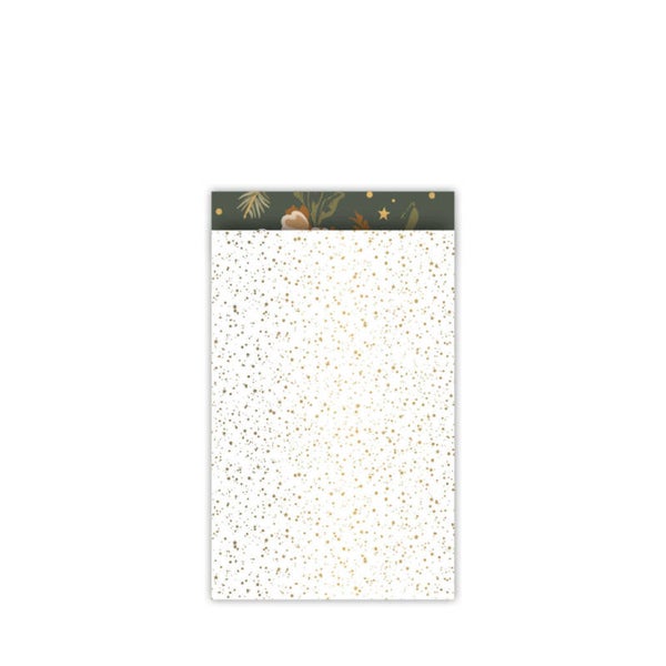 Cadeau Zakje | 12 x 19 | Twinkling Stars '24 | White