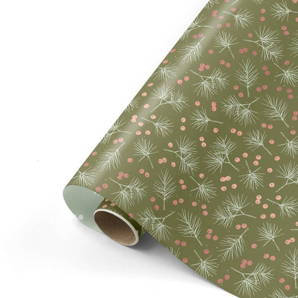 Cadeaupapier | Berrie & Branches | Green