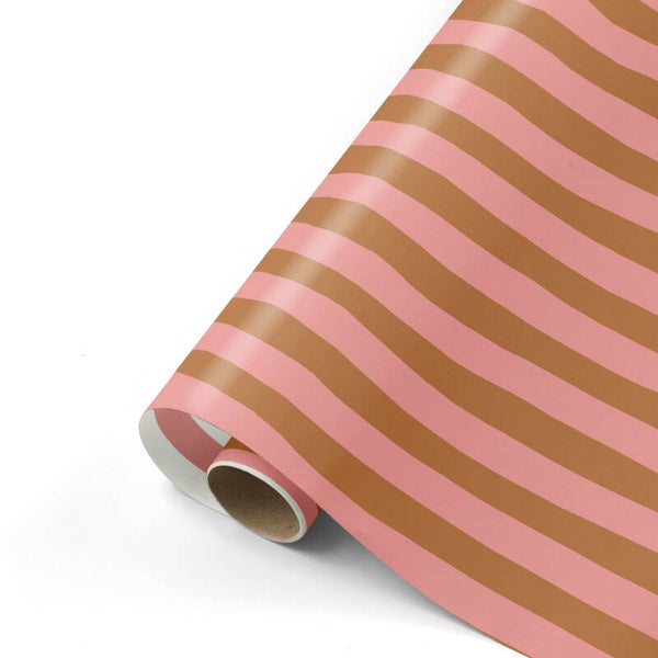 Cadeaupapier | Lazy Stripes | Calm Base