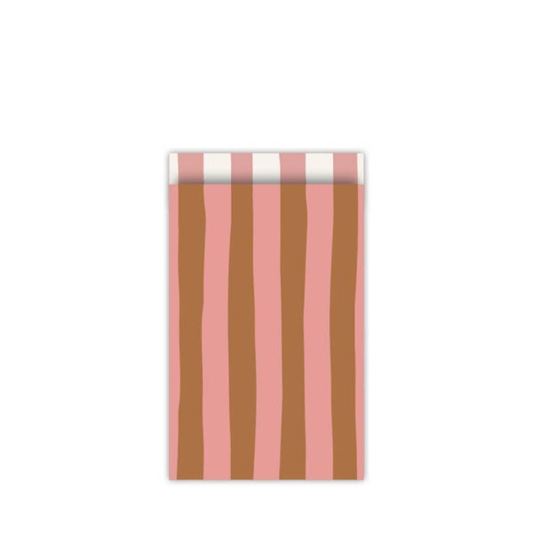 Cadeau Zakje | 12 x 19 | Lazy Stripes | Calm Base