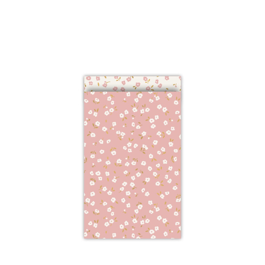 Cadeau Zakje | 12 x 19 | Tiny Petals | Calm Base