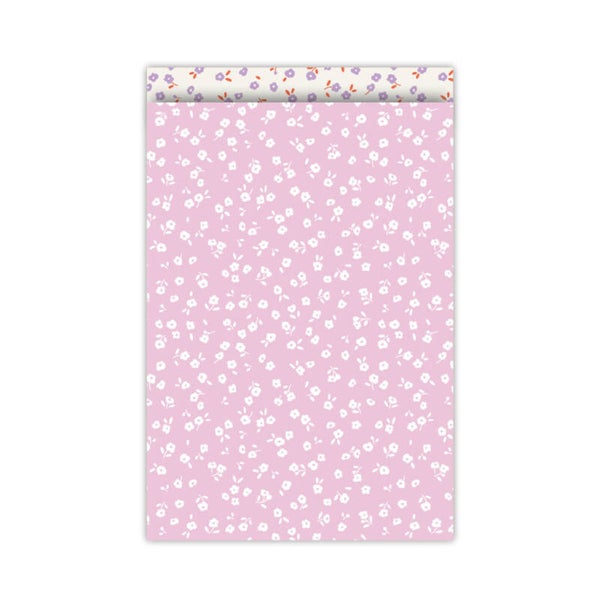Cadeau Zakje | 17 x 25 | Tiny Petals | Fresh Pink