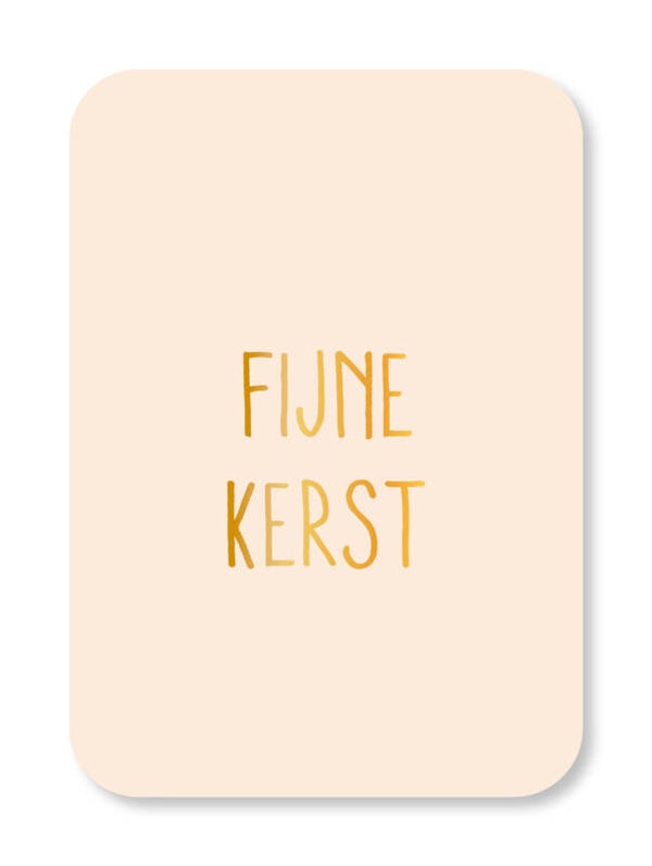 Cadeau Label | Fijne kerst