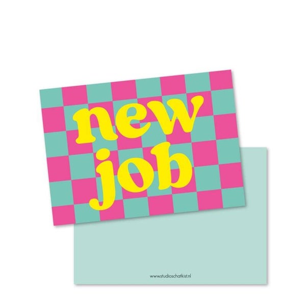 Ansichtkaart | Blocks | New job
