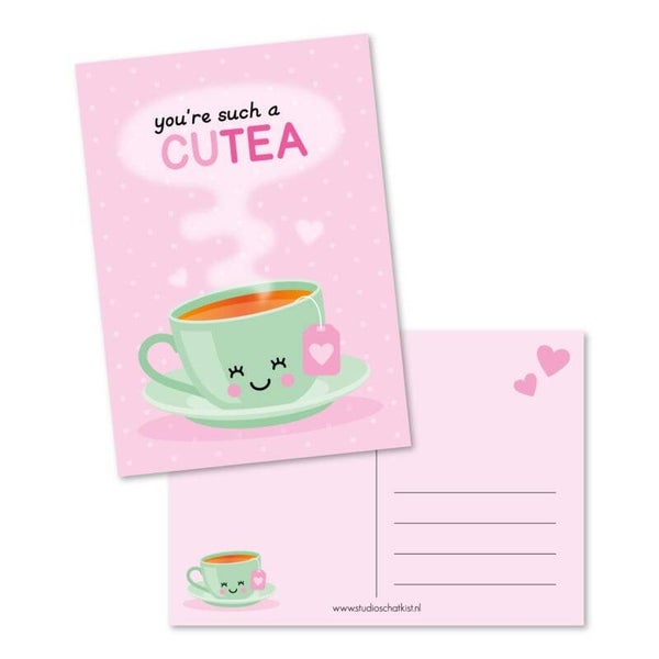 Ansichtkaart | You're such a CUTEA