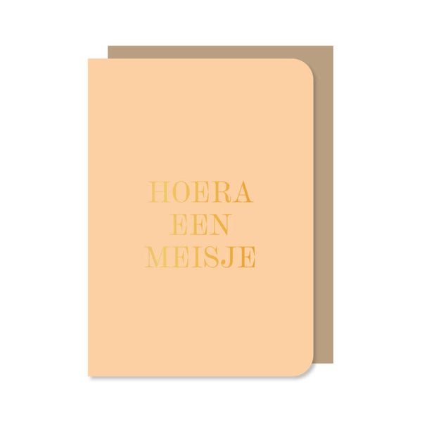Dubbele Kaart | Hoera een meisje