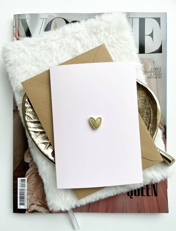 Dubbele Kaart met Pin | Just some love for you today