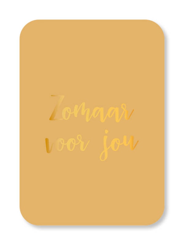 Cadeau Kaartje | Zomaar voor jou