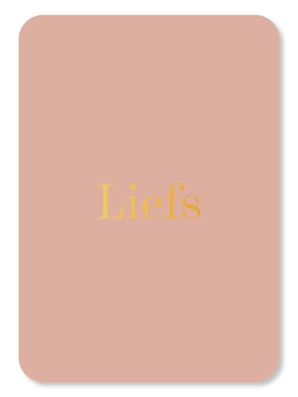 Ansichtkaart  | Liefs