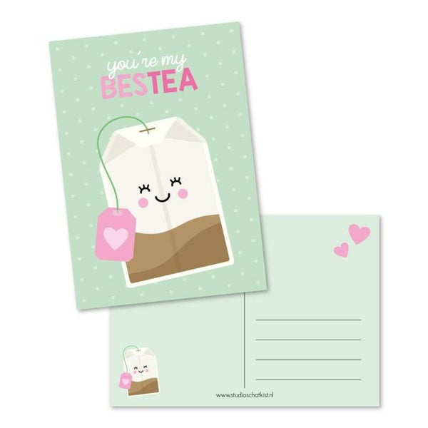 Ansichtkaart | You're my BESTEA