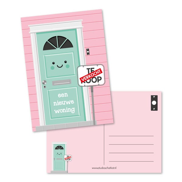 Ansichtkaart | Een nieuwe woning
