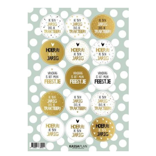 Stickervel | Trakteren