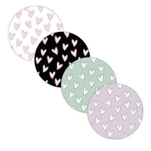 Sticker Set | 40 mm | Hearts for you