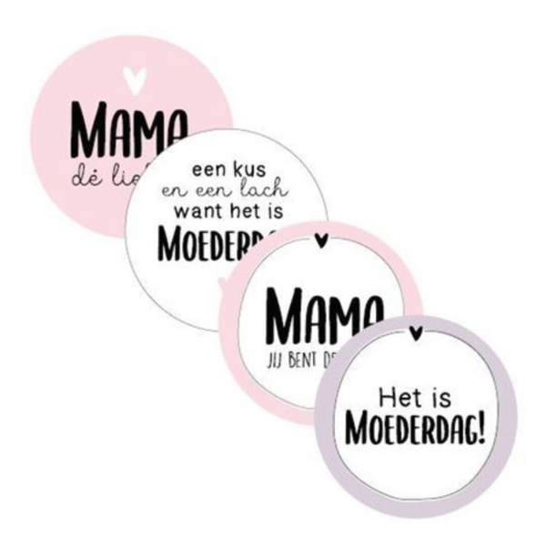 Sticker Set | 40 mm | Moederdag