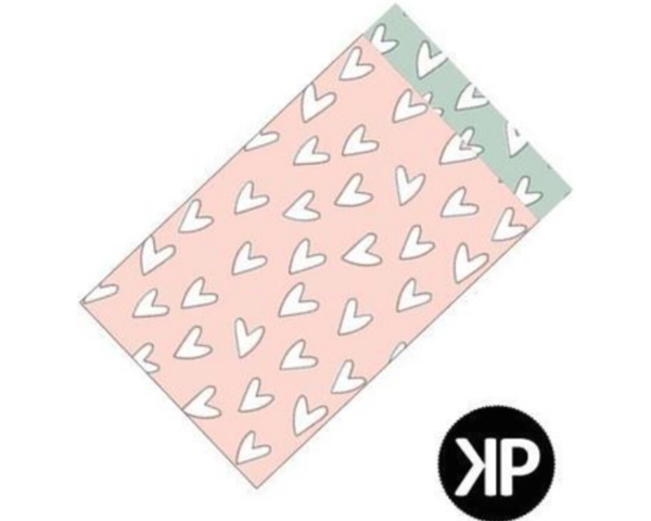 Cadeau Zakje | Hearts For You | pink