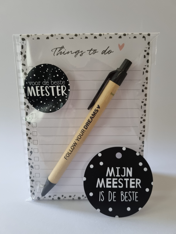 Stationery Gift | Meester