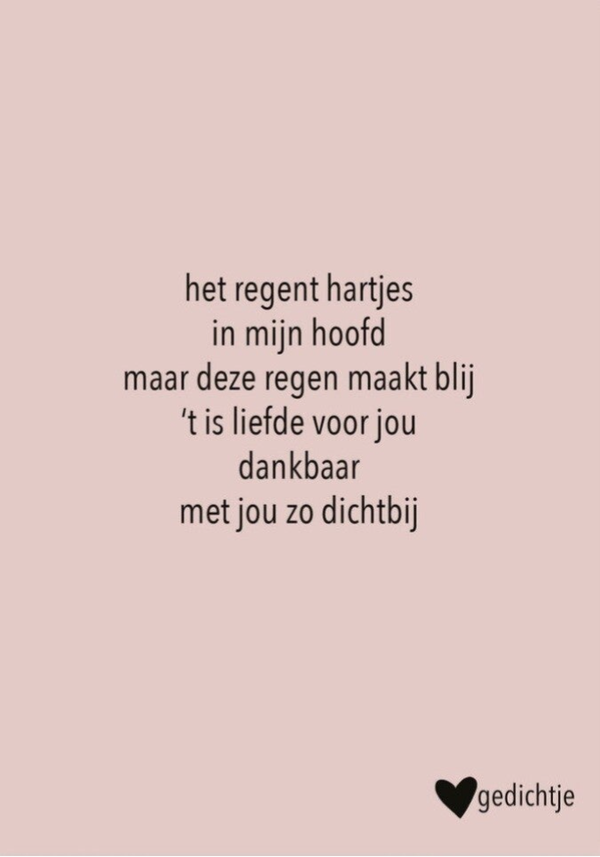 Kaart Enkel | Het regent hartjes