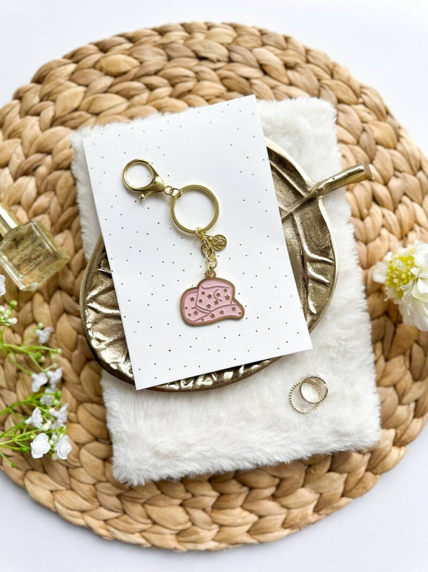 Sleutelhanger | Cowgirl Hat | Pink