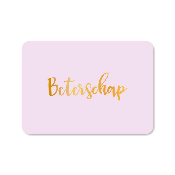 Ansichtkaart | Liggend | Beterschap