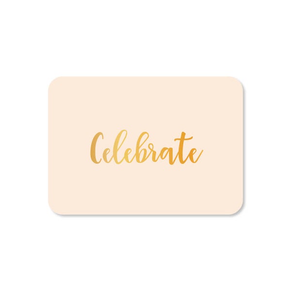 Cadeau Kaartje | Celebrate | Liggend