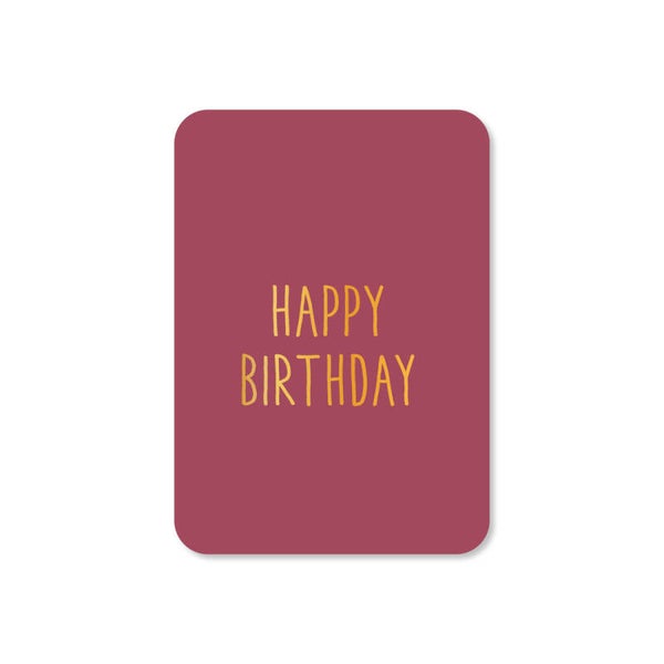 Cadeau Kaartje | Happy Birthday