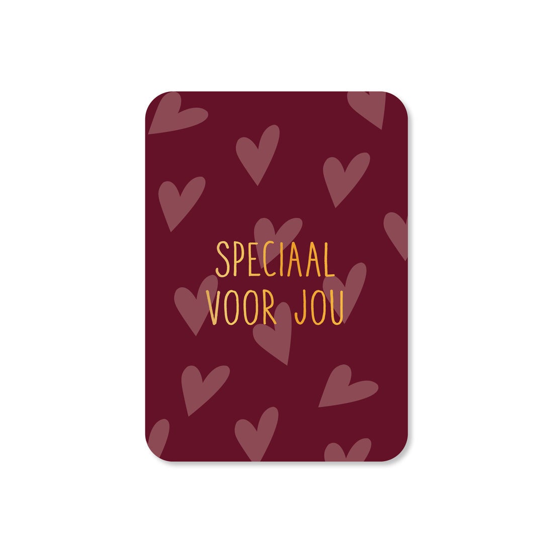 Cadeau Kaartje | Speciaal voor jou | Hearts