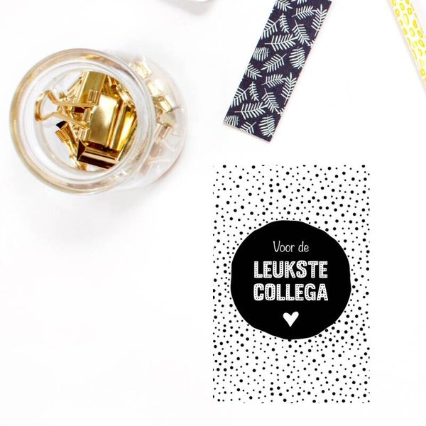 Cadeau Kaartje | Leukste collega
