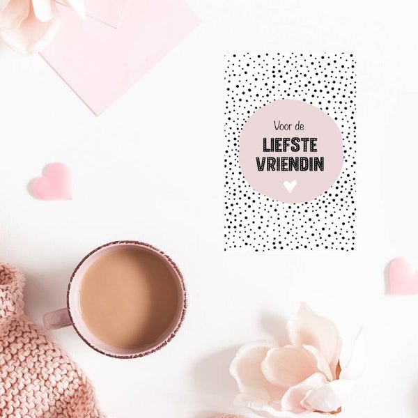 Cadeau Kaartje | Liefste vriendin