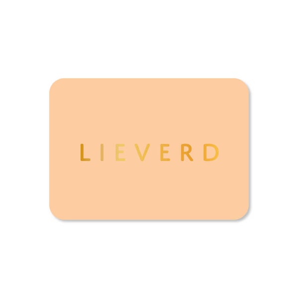 Cadeau Kaartje | Lieverd | Liggend
