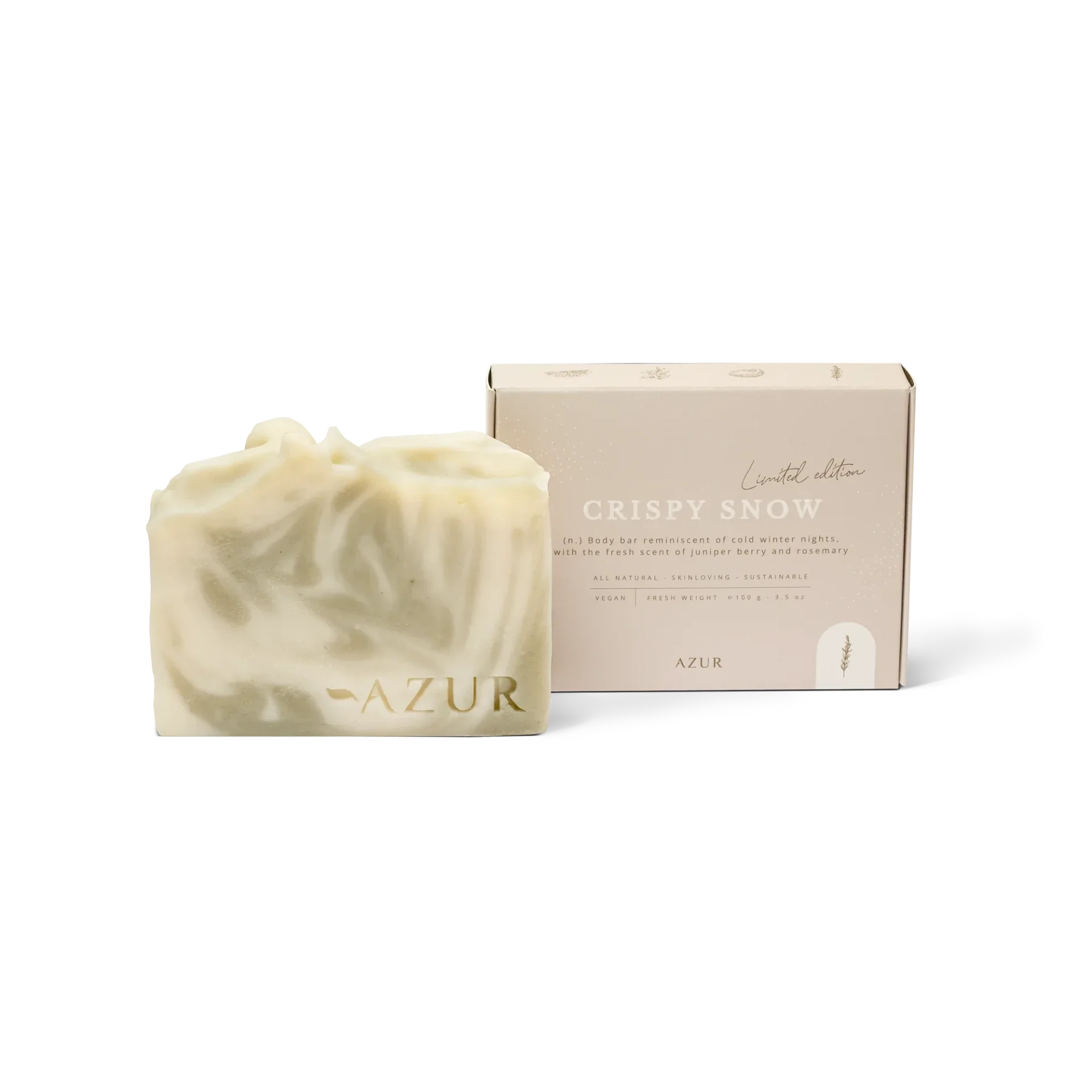 Natuurlijke Zeep Bar | Crispy Snow