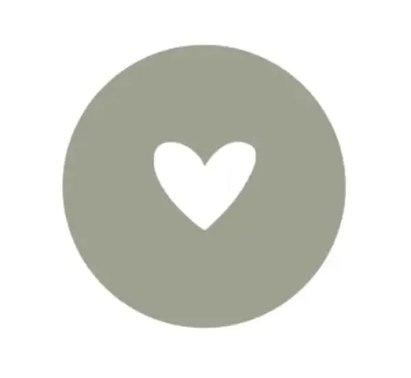 Onderzetter | ♡ | Green