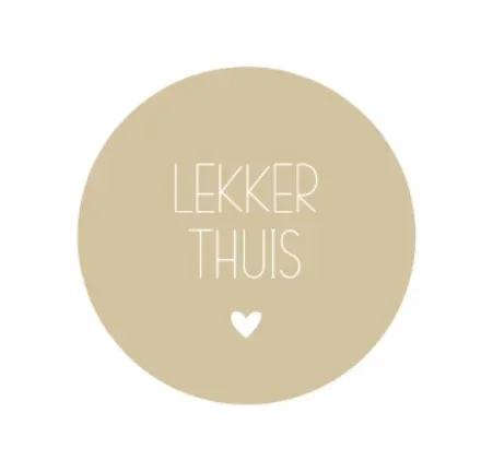 Onderzetter | Lekker Thuis | Beige