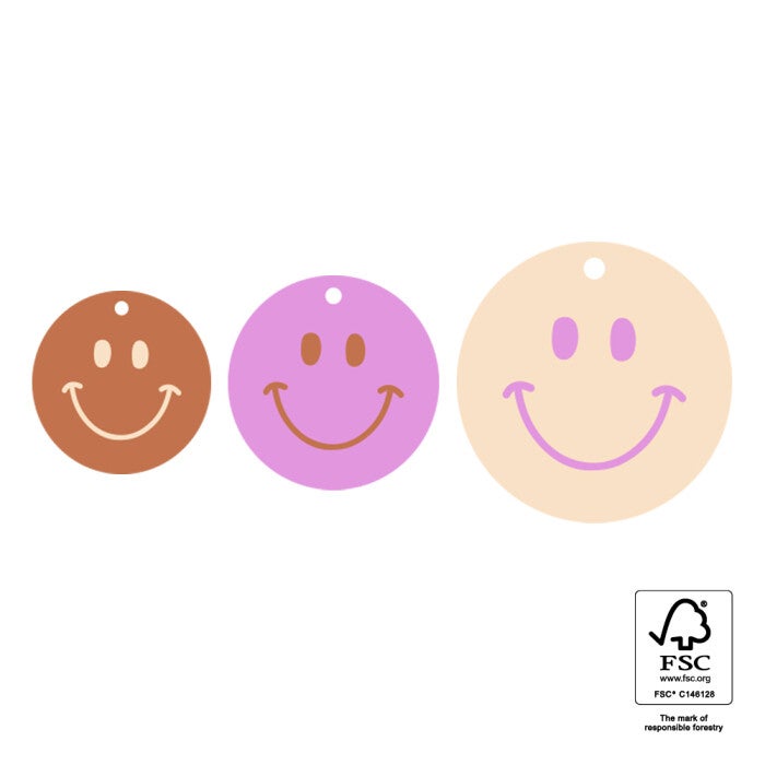 Cadeau Label Set | Smileys
