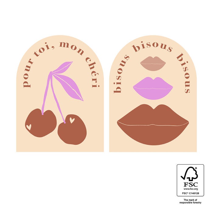 Sticker Set | XL | Cheri Bisous