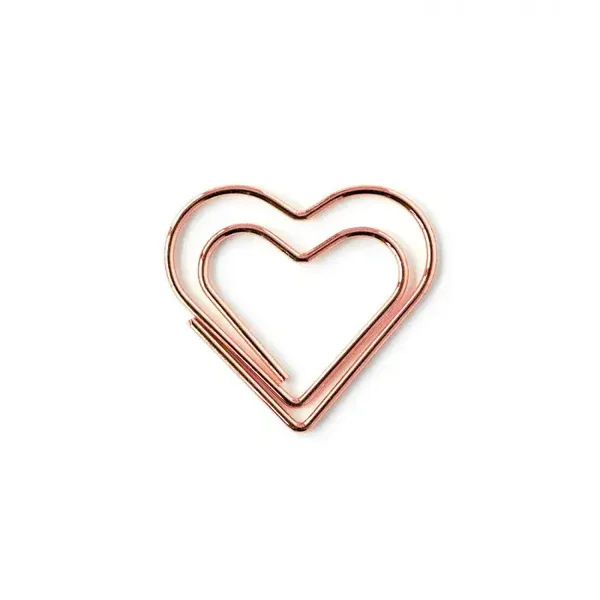 Paperclip | ♡ | Medium | Rosé