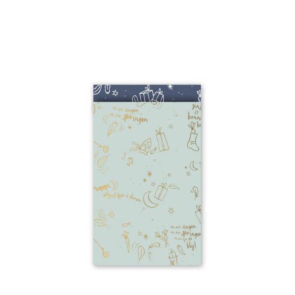 Cadeau Zakje | 12 x 19 | Sing a Long | Mint