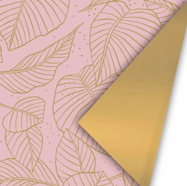 Cadeaupapier | Lovely Leaves | pink