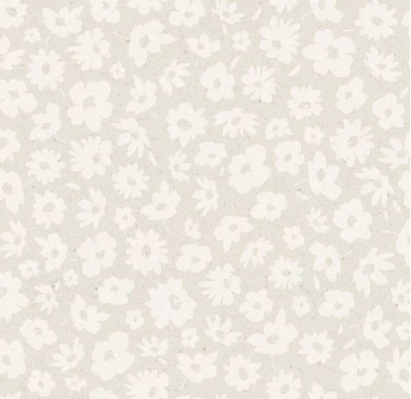 Cadeaupapier | Millifleurs Grasspaper | white